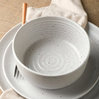 Ion Stoneware Dinnerware Set - White