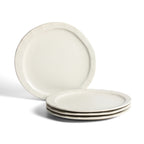 Oasis Stoneware Dinner Plate - White