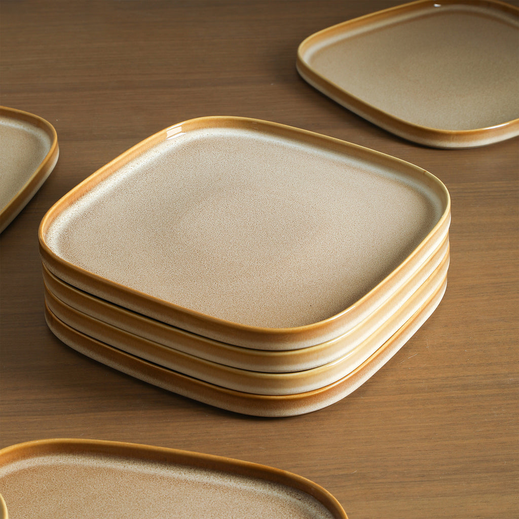 Cairo Stoneware Dinnerware Set - Sand