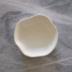 Amorphous Stoneware Pasta Bowl Set - White