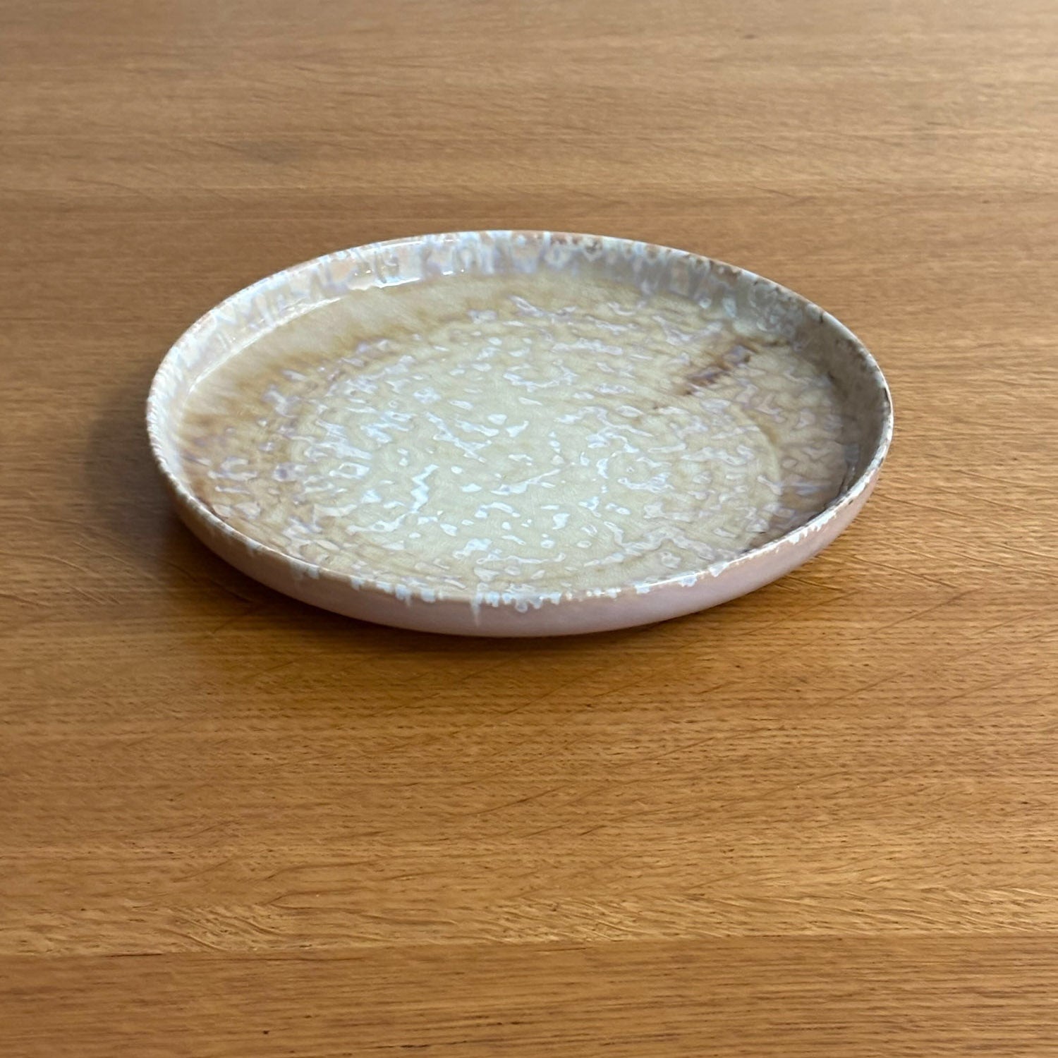 Hanami Stoneware Salad Plate Set - Beige