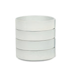 Bao Stoneware  Pasta Bowl - Blue-Grey