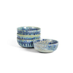 Hanami Stoneware Bowl Set - Blue