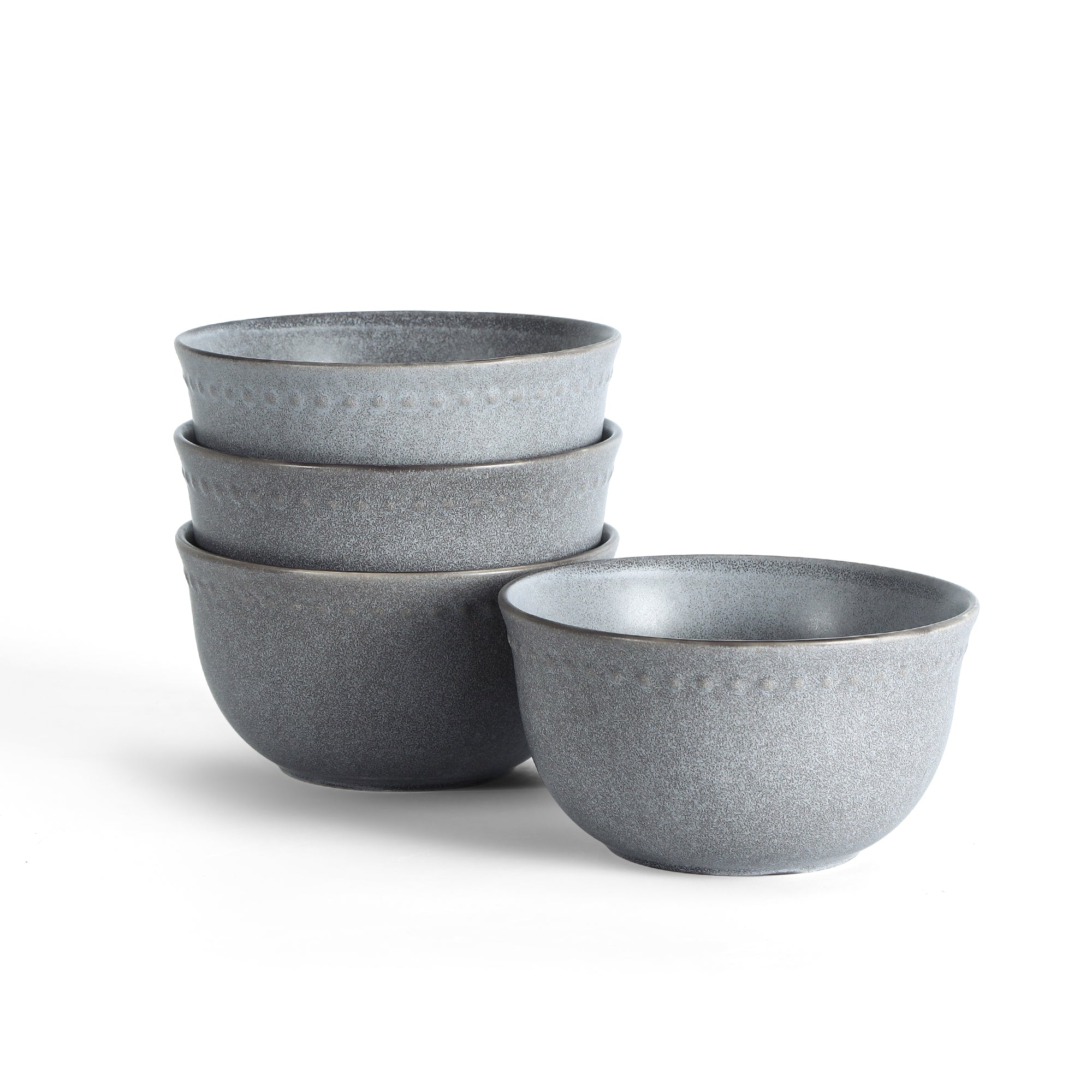 Comet Stoneware Bowl Set - Grey
