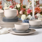 Camelia Stoneware Dinnerware Set