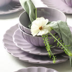 Phoenix Stoneware Dinnerware Set - Lilac