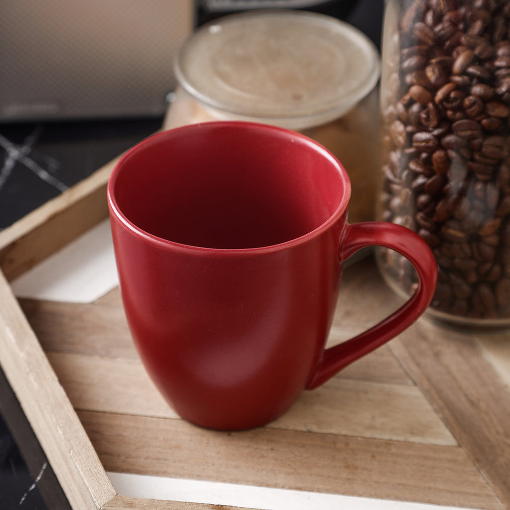 Sam Porcelain Dinnerware Set - Red