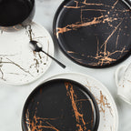 Zora Porcelain Dinnerware Set - White