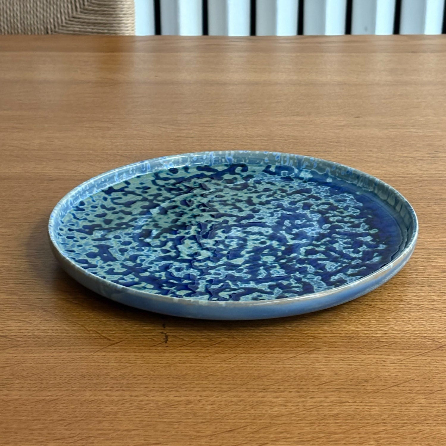 Hanami Stoneware Dinner Plate Set - Blue