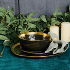 Florian Porcelain Dinnerware Set - Black