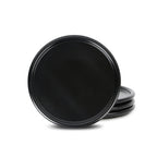 Eden Stoneware Salad Plate - Black