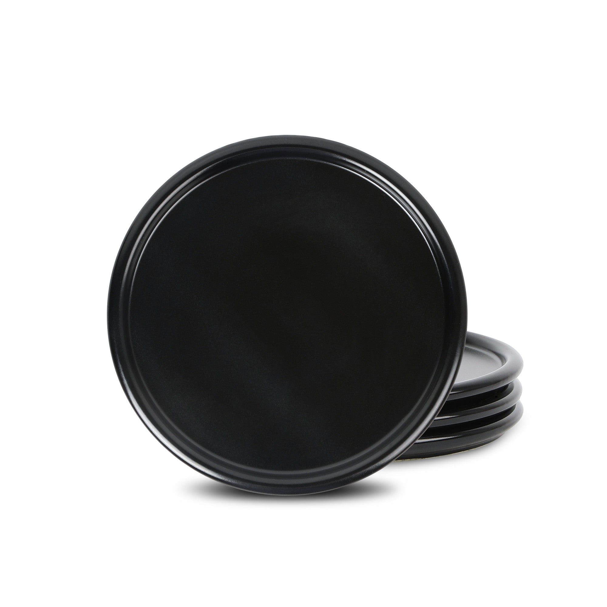 Eden Stoneware Salad Plate - Black