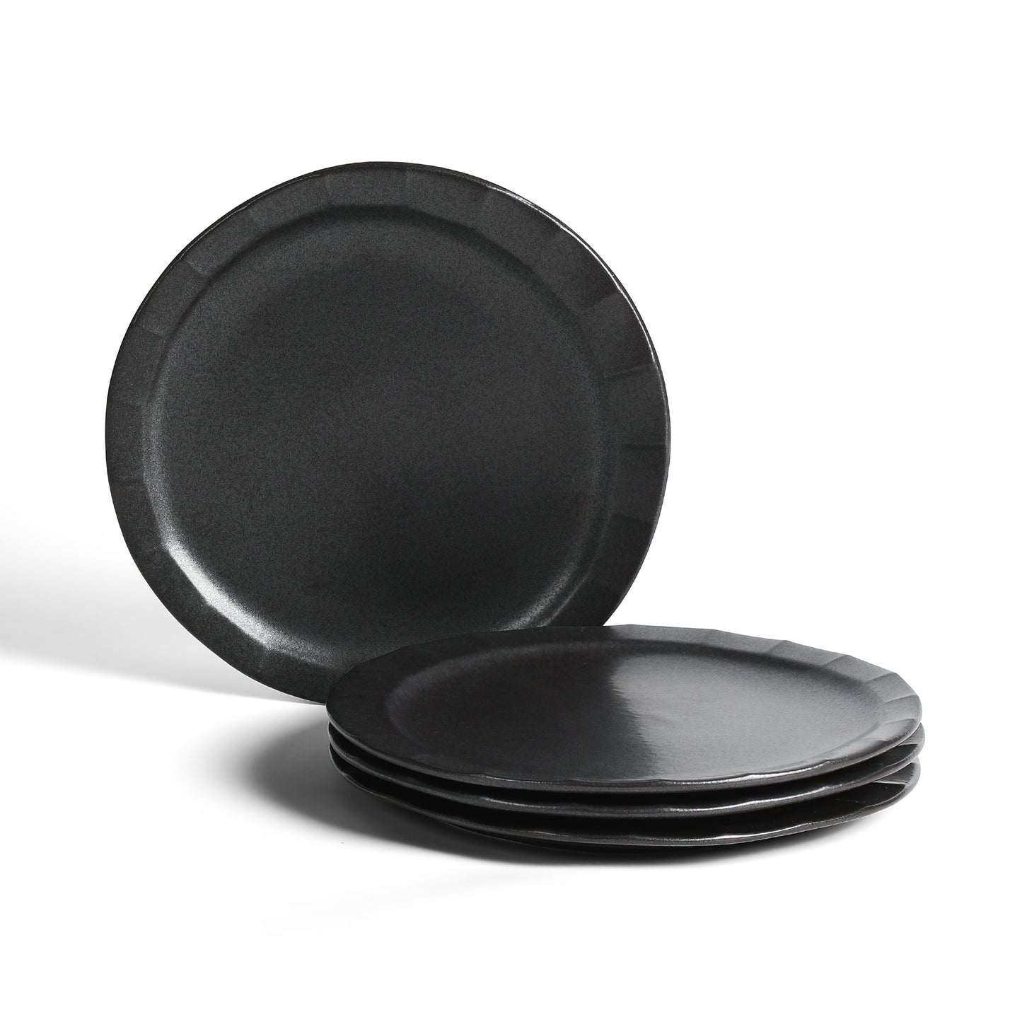 Oasis Stoneware Dinner Plate - Black