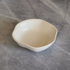 Amorphous Stoneware Pasta Bowl Set - White