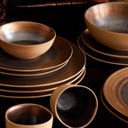 Akita Stoneware Dinner Plate - Copper