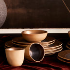 Akita Stoneware Dinnerware Set - Copper