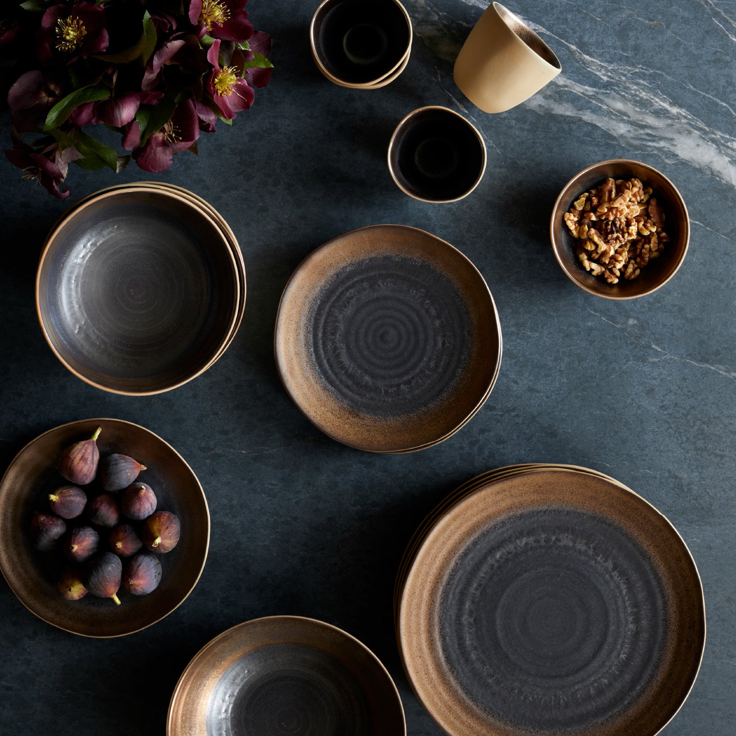 Akita Stoneware Bowl - Copper