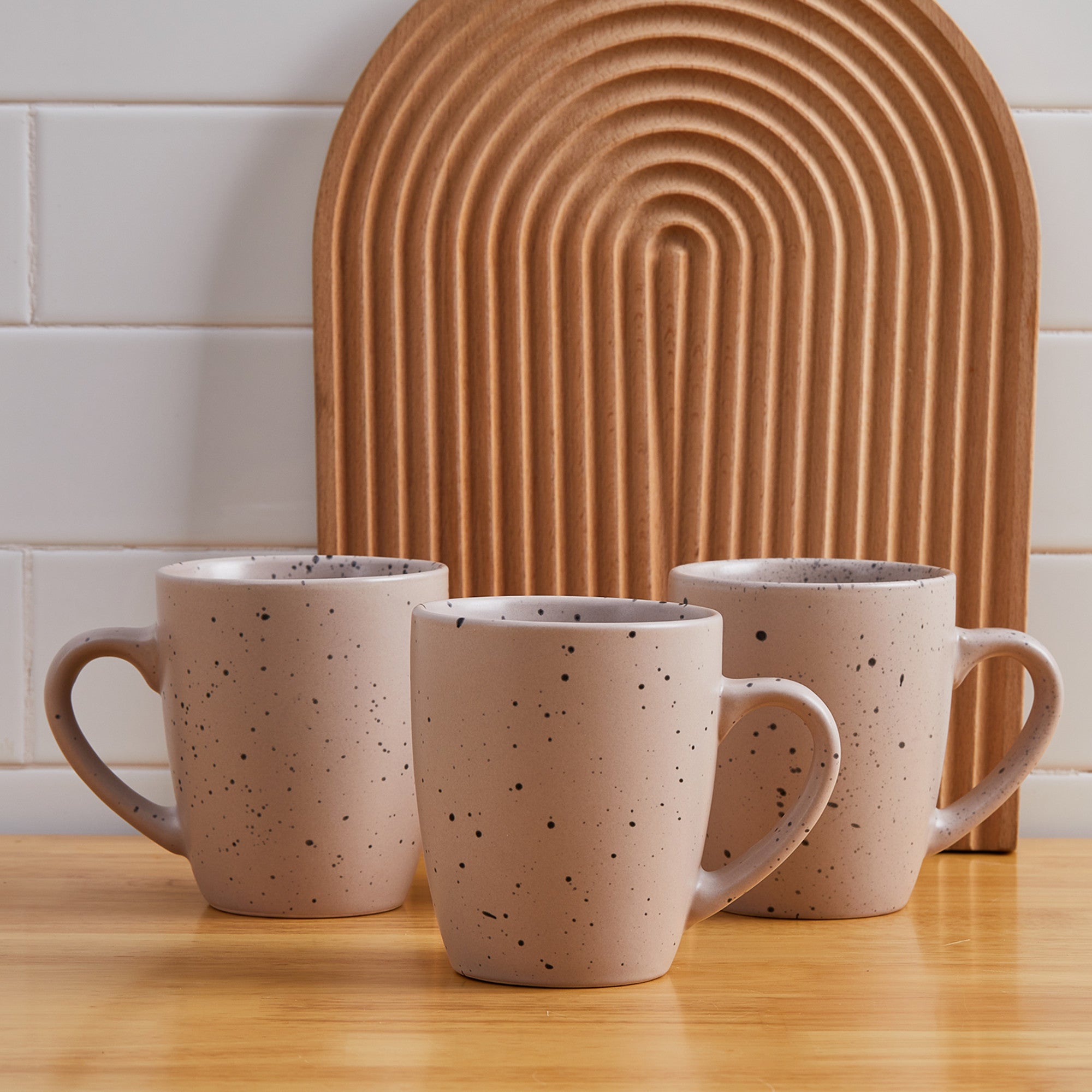 Jade Stoneware Dinnerware Set - Taupe