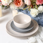 Camelia Stoneware Dinnerware Set