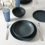 Elio Stoneware Dinnerware Set - Blue