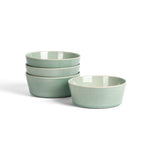 Claire Stoneware Bowl Set - Green