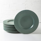 Lusso Stoneware Dinnerware Set - Stone