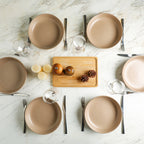 Logan Stoneware Bowl - Beige