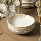 Riley Stoneware Pasta Bowl Set - Sand