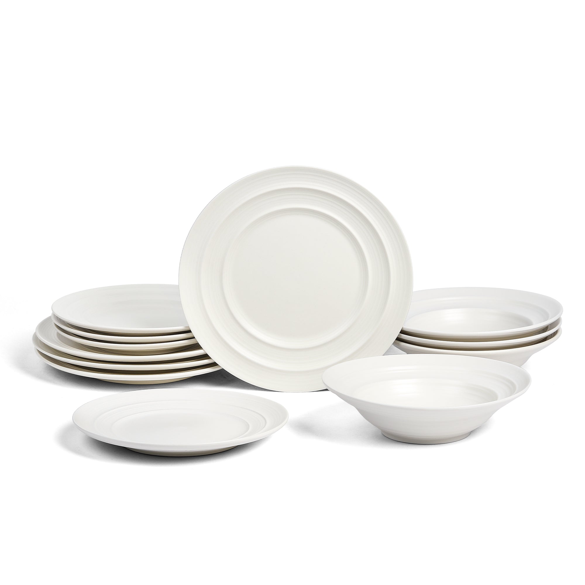 Celeste Stoneware Dinnerware Set - Beige