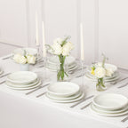 Harmony Stoneware Dinnerware Set - White