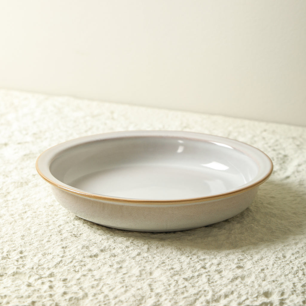 Slate Stoneware Pasta Bowl Set - White