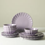Phoenix Stoneware Dinnerware Set - Lilac