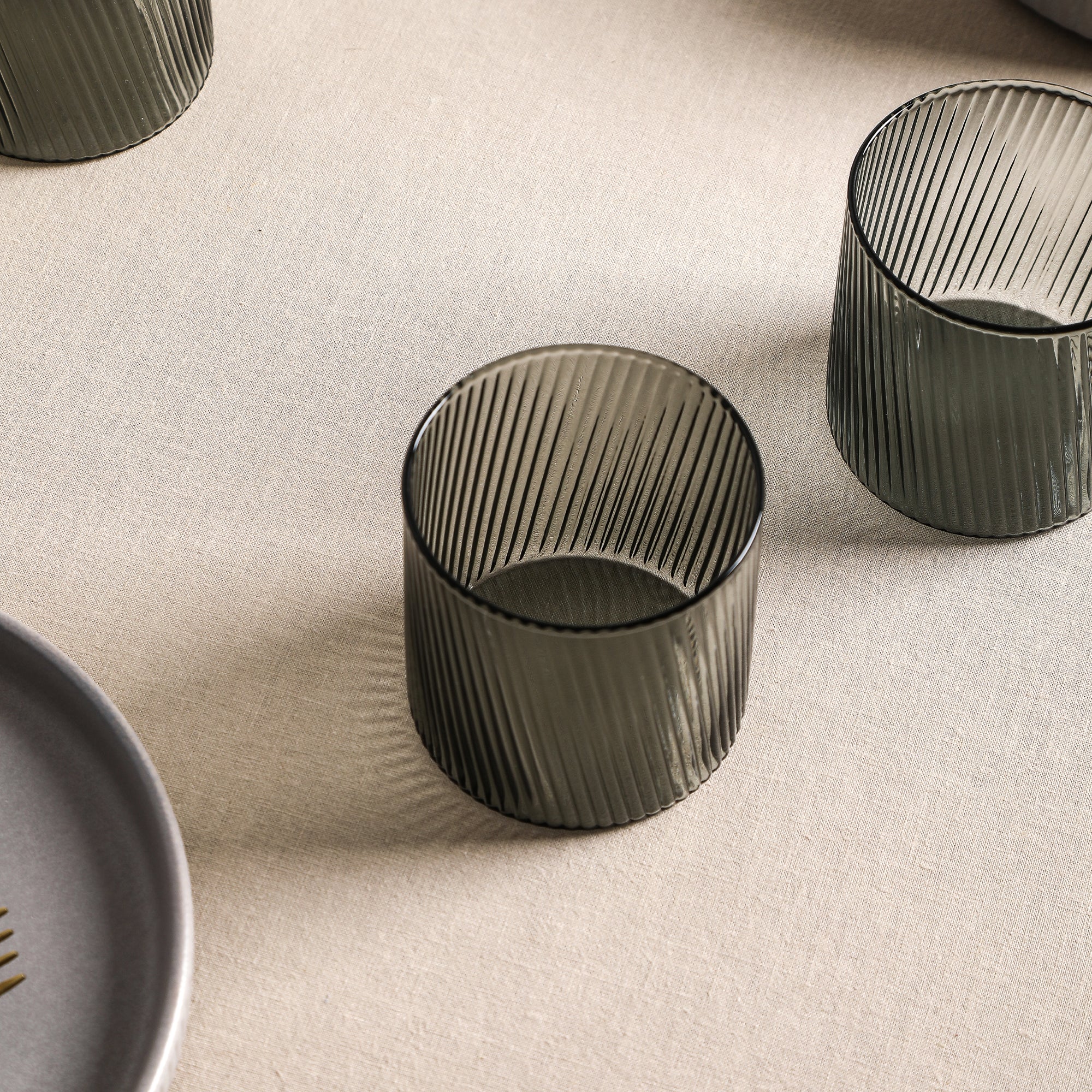 Haven Borosilicate Glass Glass Set - Grey