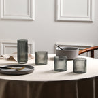 Haven Borosilicate Glass Glass Set - Grey
