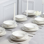 Celeste Stoneware Dinnerware Set - Beige