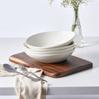 Delilah Porcelain Pasta Bowl Set - Set of 6