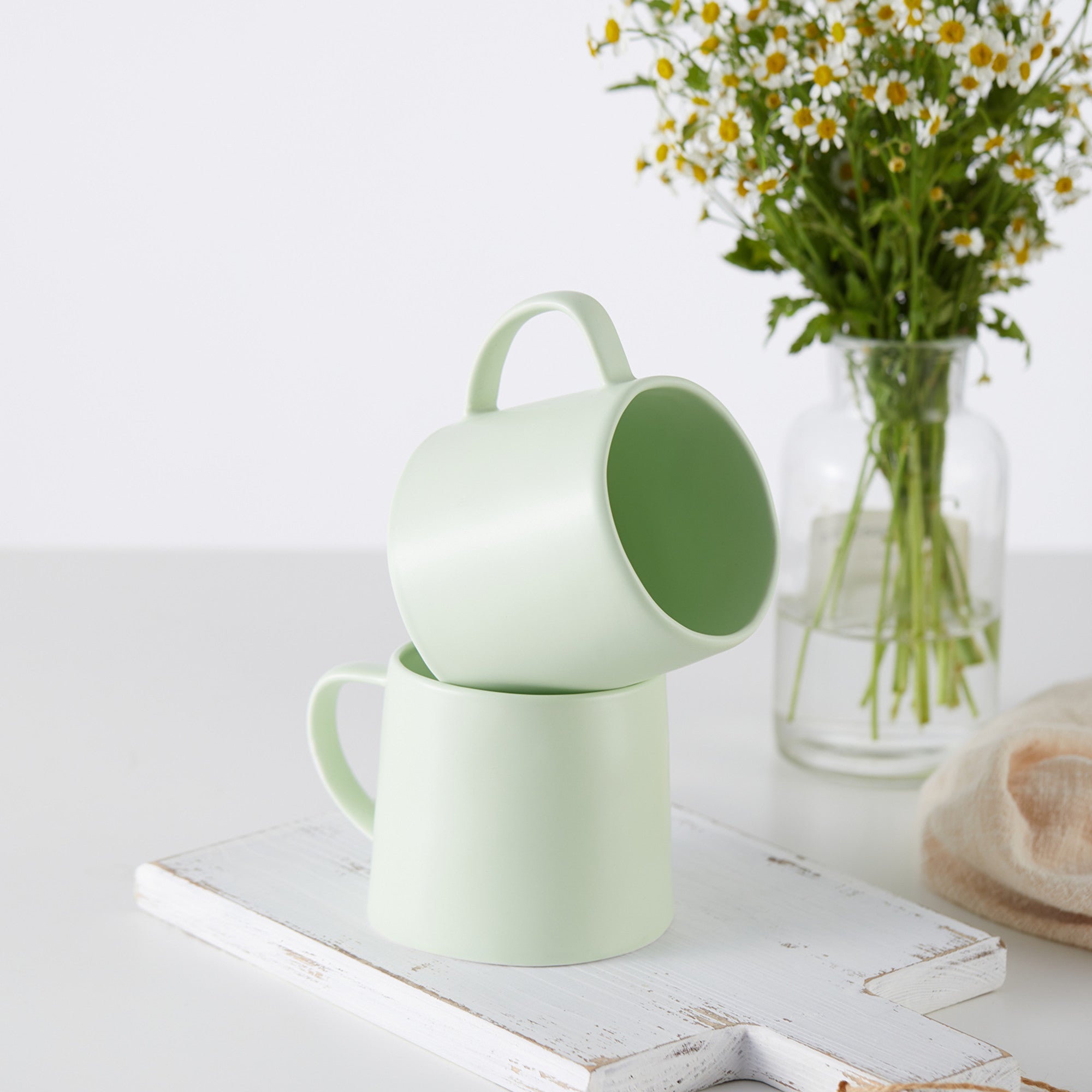 Delilah Porcelain Mug Set - Set of 6