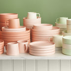 Stella Porcelain Pasta Bowl Set - Set of 6