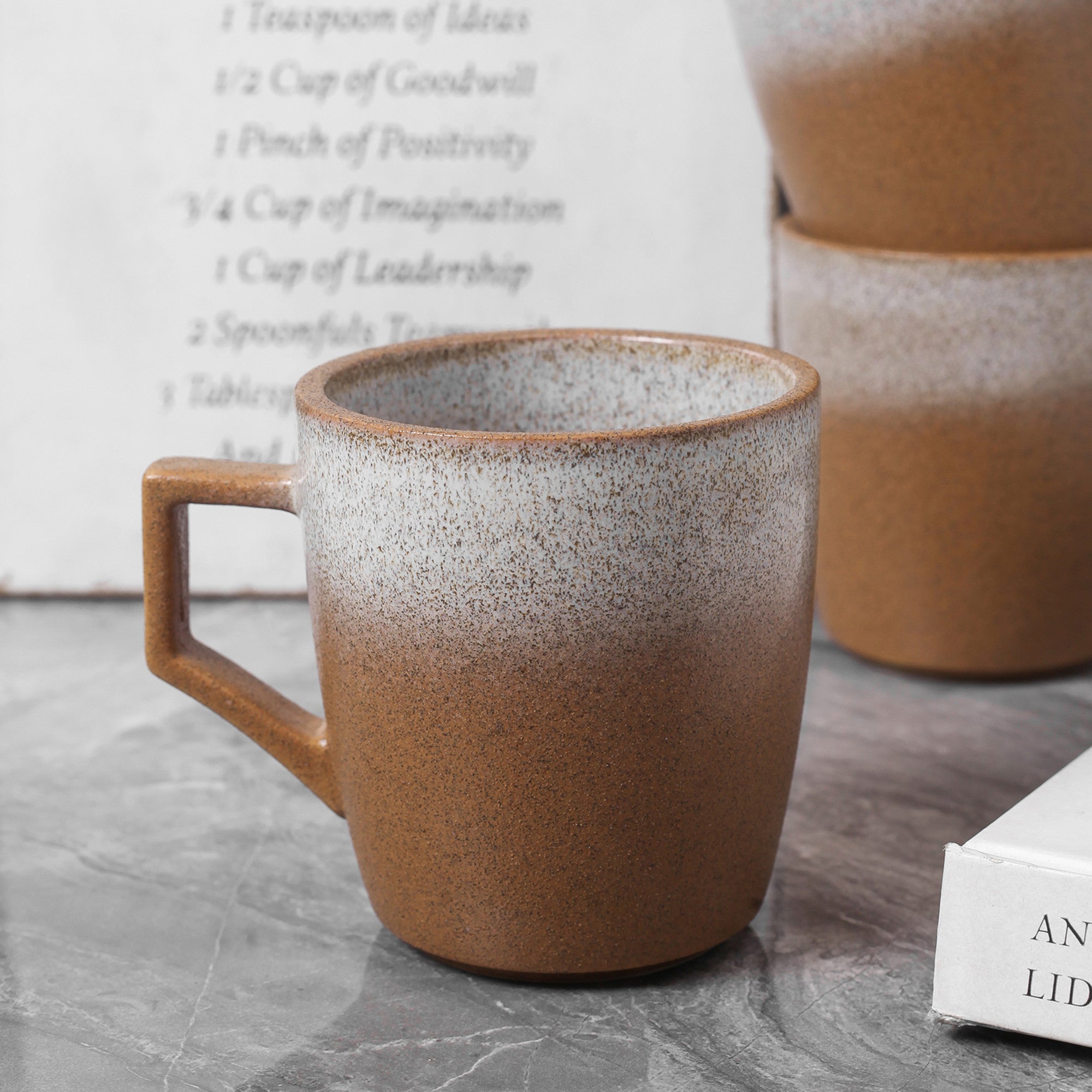 Vince Stoneware Dinnerware Set - Brown