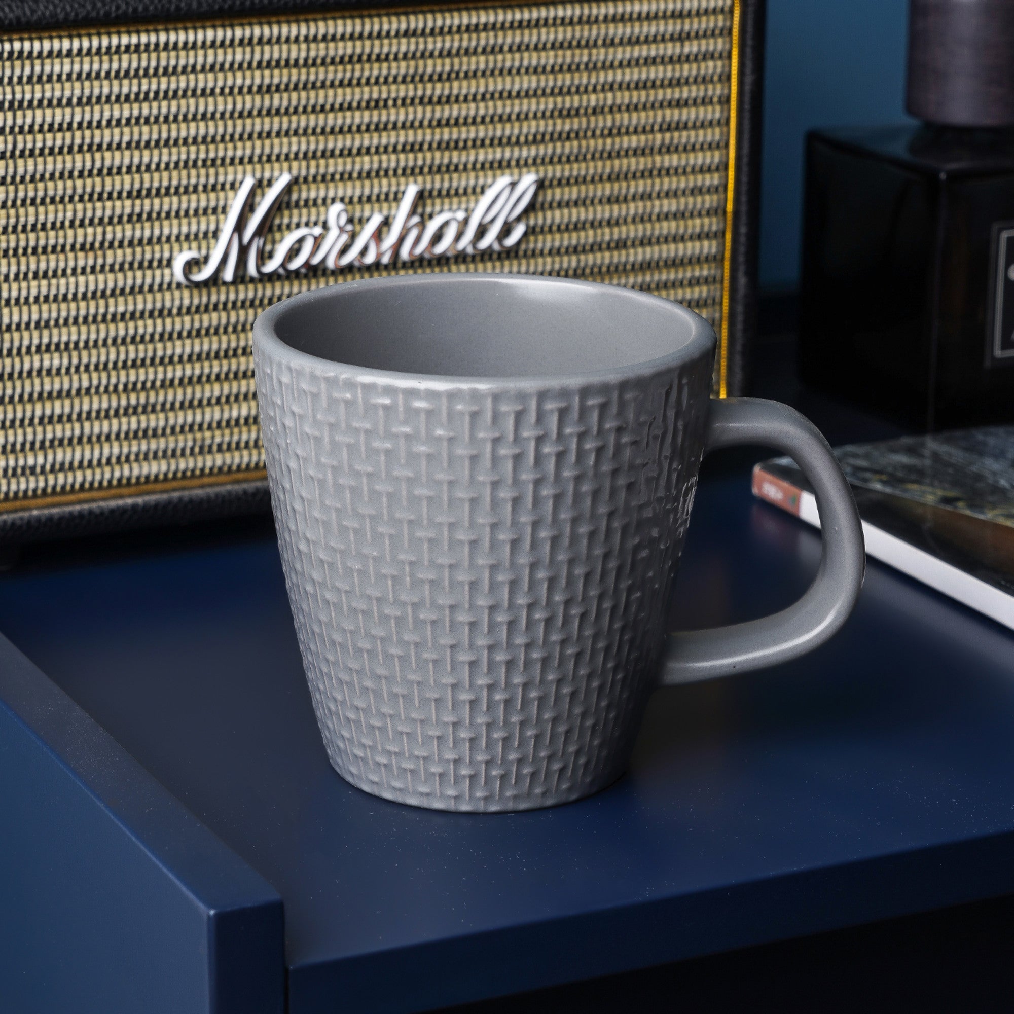 Olivia Stoneware Mug - Gray