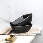 Olivia Stoneware Bowl - Black