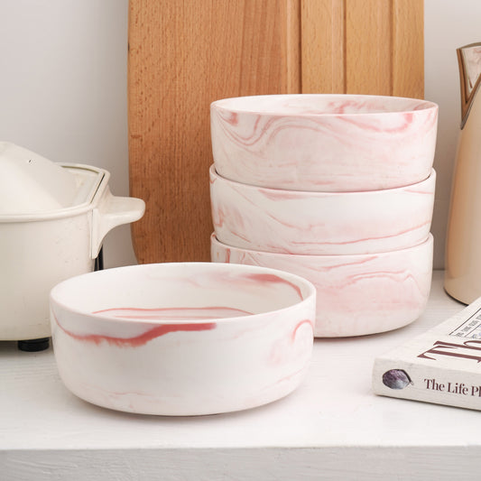 Brighton Porcelain Bowl - Pink