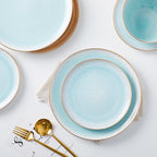 Josephine Porcelain Salad Plate - Mint