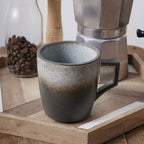 Vince Stoneware Mug - Gray-Green-Blue