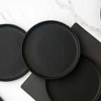 Celina Stoneware Dinner Plate - Black