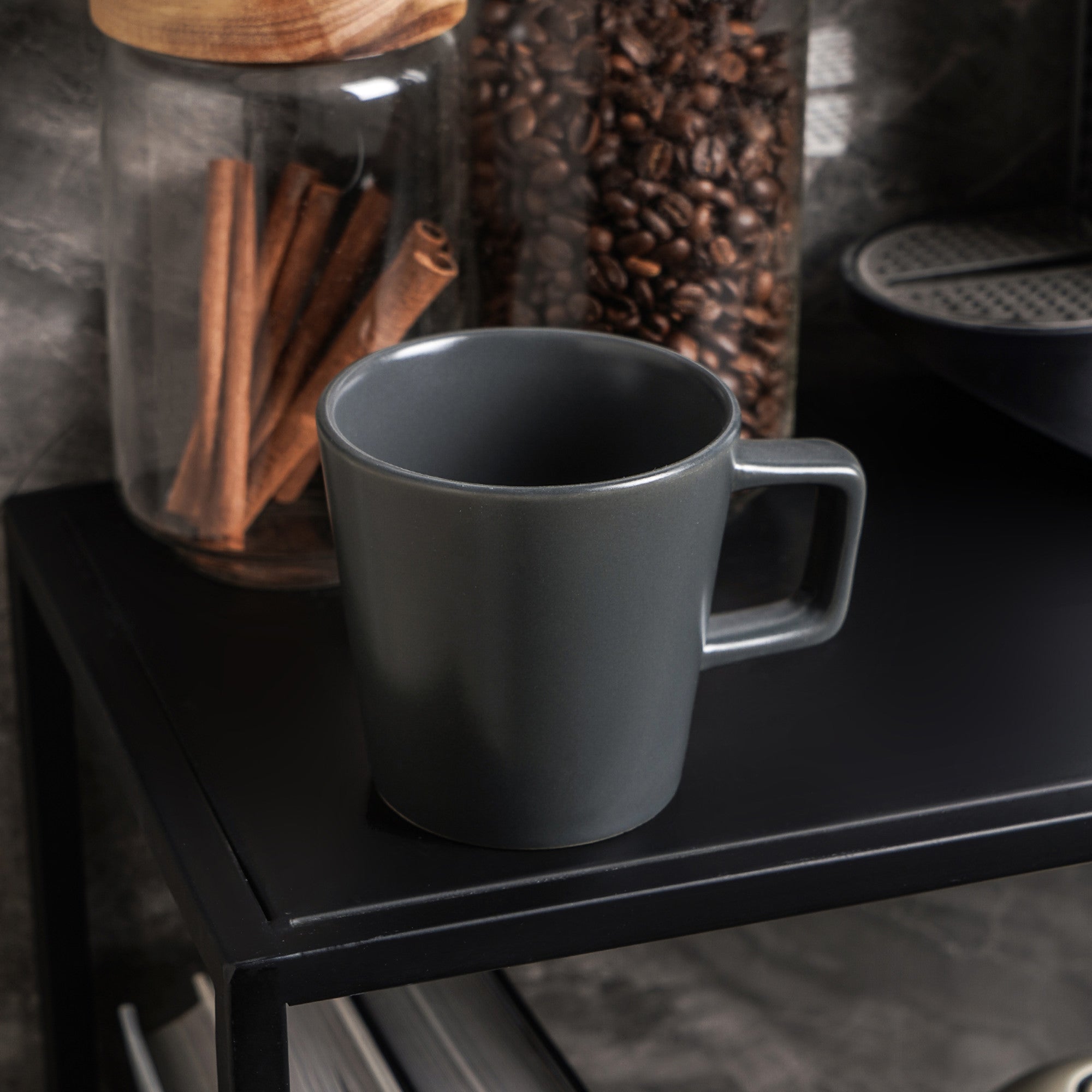 NICI Tazza In Porcellana 'I Hate Monday' - Collezione Stone Age Friends - Rinoceronte Ellinor