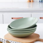 Delilah Porcelain Pasta Bowl Set - Set of 6